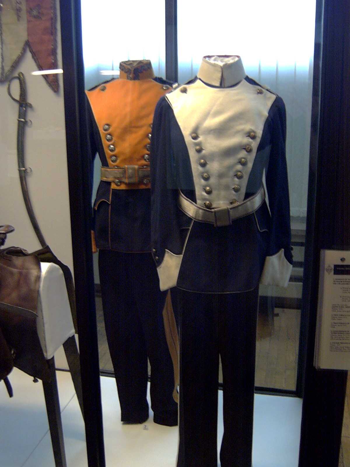 cabinet for parade uniforms